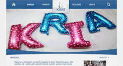 Desktop Screenshot of kriat.com.br